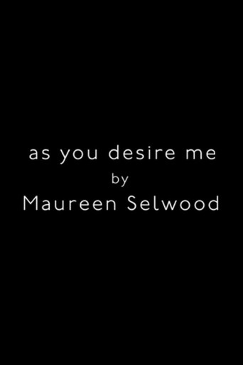 Movie poster for As You Desire Me (2009)