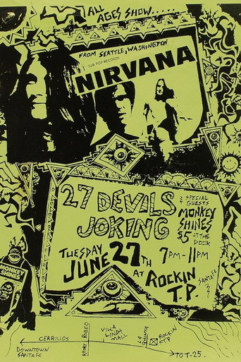Movie poster for Nirvana: Rockin’ T.P., Santa Fe 1989 (1989)