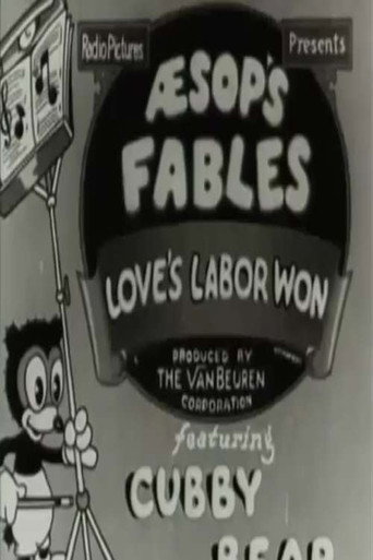 Movie poster for Love's Labor Won (1933)