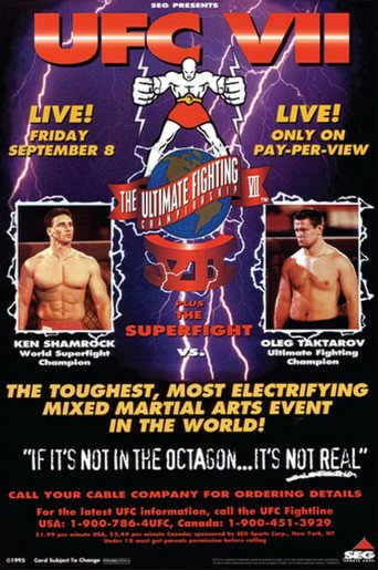 Movie poster for UFC 7: The Brawl in Buffalo (1995)