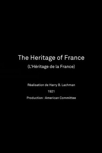 Movie poster for The Heritage of France (1921)