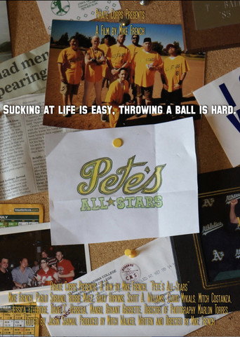 Movie poster for Pete's All-Stars (2015)