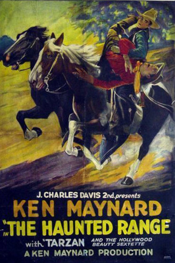 Movie poster for Haunted Range (1926)