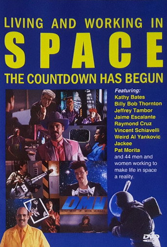 Movie poster for Living and Working in Space: The Countdown Has Begun (1993)