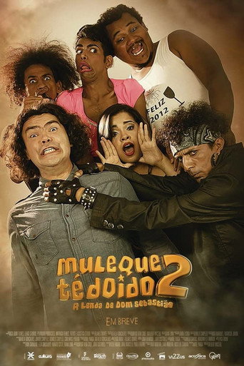 Movie poster for Muleque Té Doido 2: A Lenda de Dom Sebastião (2016)