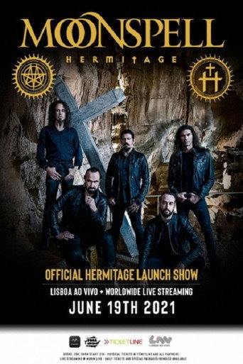 Movie poster for Moonspell: Official Hermitage Launch Show (2021)