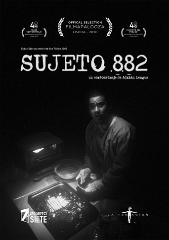 Movie poster for Sujeto 882 (2025)