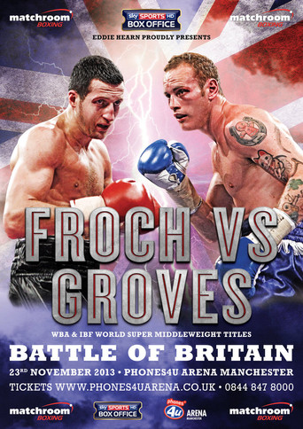 Movie poster for Carl Froch vs. George Groves (2013)