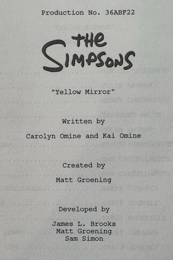 Movie poster for Yellow Mirror (2026)