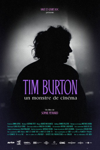Movie poster for Tim Burton : un monstre de cinéma (2025)