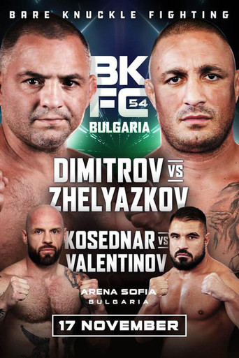 Movie poster for BKFC 54: Dimitrov vs. Zhelyazkov (2023)