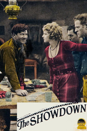 Movie poster for The Showdown (1928)