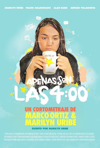 Movie poster for Apenas son las 4