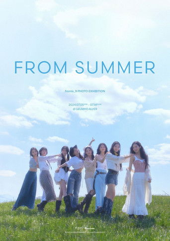 fromis_9's Summer Night poster