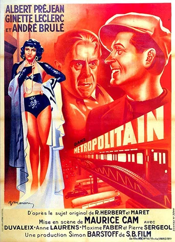 Movie poster for Métropolitain (1939)