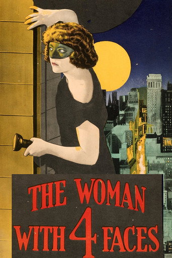 Movie poster for The Woman with Four Faces (1923)