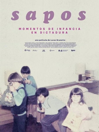 Movie poster for Sapos, momentos de infancia en dictadura (2023)