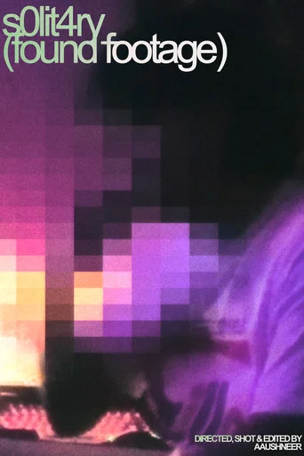 Movie poster for s0lit4ry_(found footage) (2024)