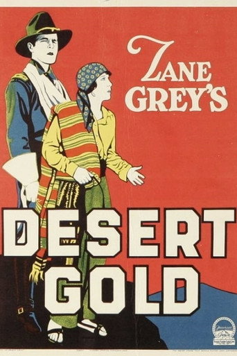 Movie poster for Desert Gold (1926)