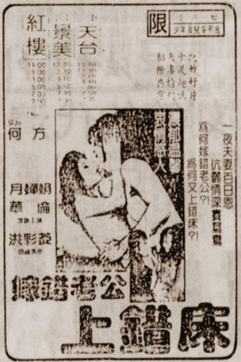 Movie poster for 嫁错老公上错床 (1986)