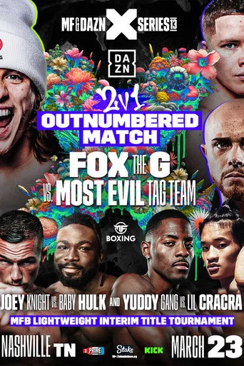 Movie poster for Fox The G vs. Most Evil Tag Team (2024)