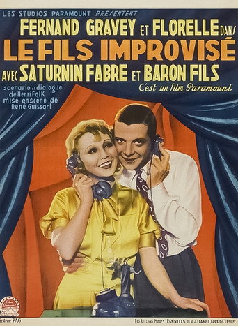 Movie poster for The Improvised Son (1932)