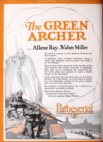 Movie poster for The Green Archer (1925)