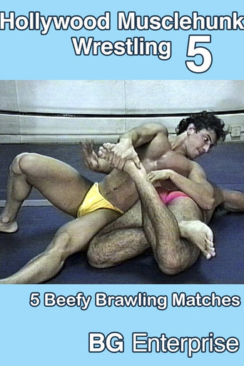 Movie poster for Hollywood Musclehunk Wrestling 5 (2009)