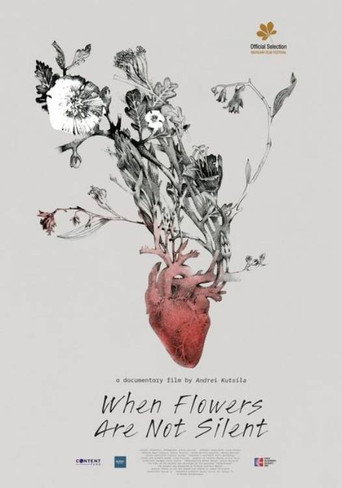 Movie poster for When Flowers Are Not Silent (2021)