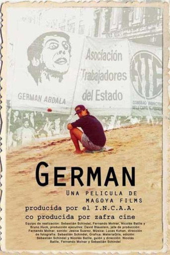 Movie poster for Germán (2005)