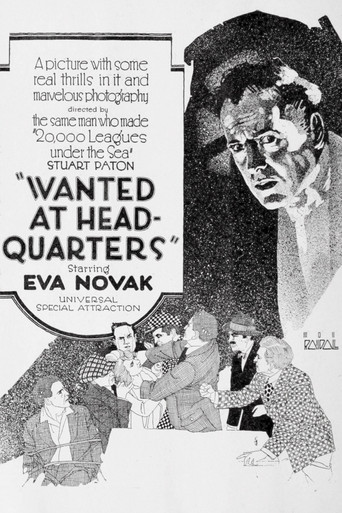 Movie poster for Wanted at Headquarters (1920)