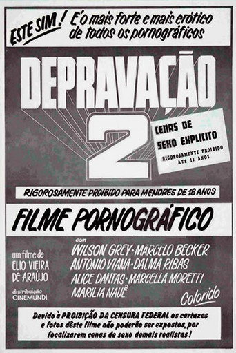 Movie poster for Depravação II (1982)