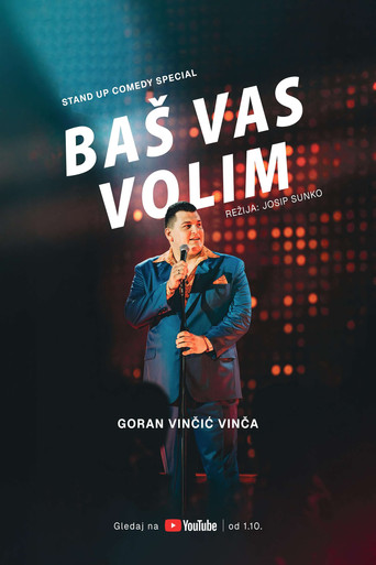 Movie poster for Goran Vincic: I Love You So (2025)