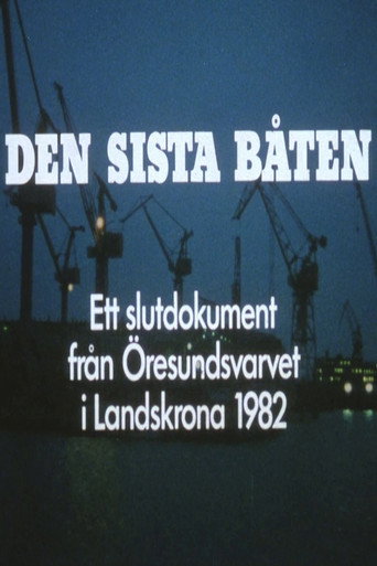 Movie poster for Den sista båten (1983)