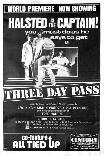 Movie poster for Three Day Pass (1981)