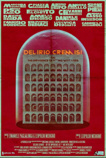 Movie poster for Delirio Cremisi (2025)