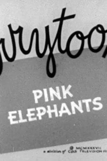 Movie poster for Pink Elephants (1937)