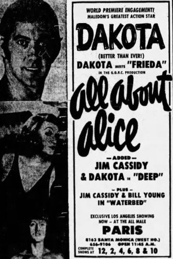 Movie poster for All About Alice (1972)