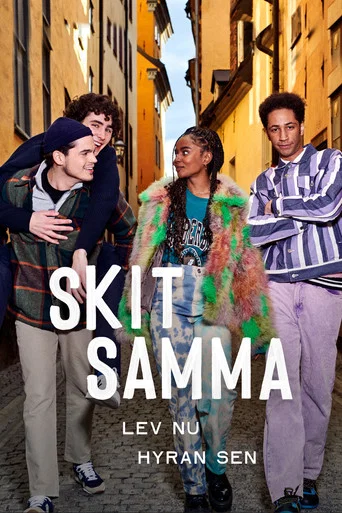 Series poster for Skitsamma (2021)