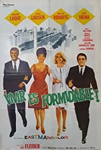 Movie poster for Life is formidable (1966)