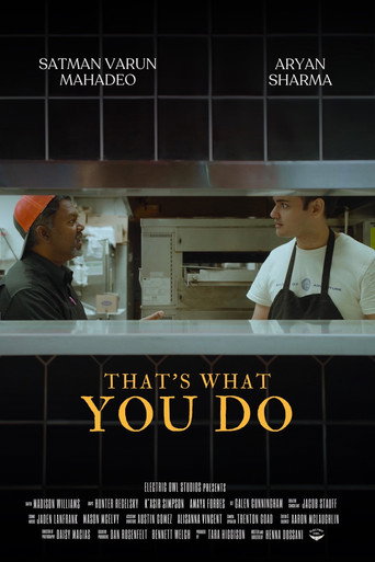 Movie poster for That’s What You Do (2024)
