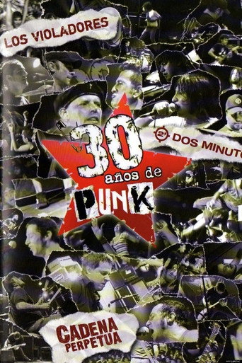 Movie poster for 30 años de punk (2009)
