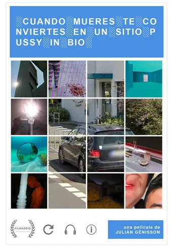 Movie poster for Cuando te mueres te conviertes en un sitio Pussy in Bio (2026)