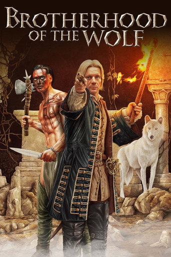 Movie poster for Brotherhood of the Wolf (2001)