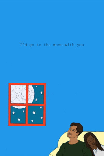 Movie poster for I'd go to the Moon with you (2023)