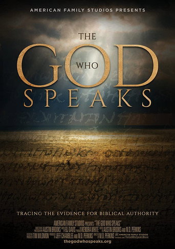 Movie poster for The God Who Speaks (2018)
