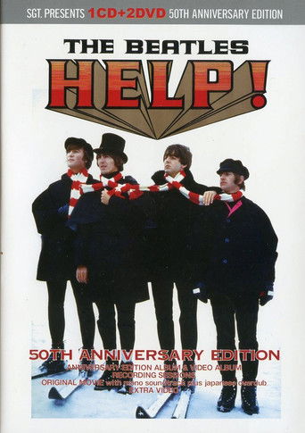 THE BEATLES in HELP! poster