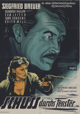 Movie poster for Der Schuß durchs Fenster (1950)