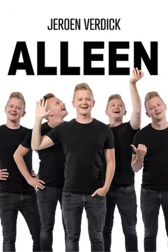 Movie poster for Jeroen Verdick: Alleen (2024)
