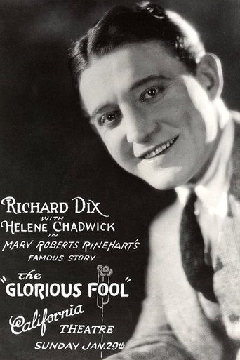 Movie poster for The Glorious Fool (1922)